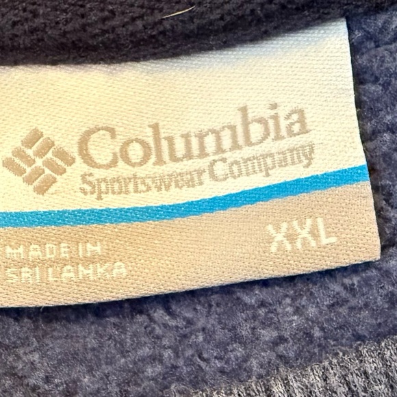 Columbia Men's Dark Blue Crewneck Sweater/size XXL - Picture 5 of 7